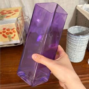 💜💟💜Purple Glass Vase